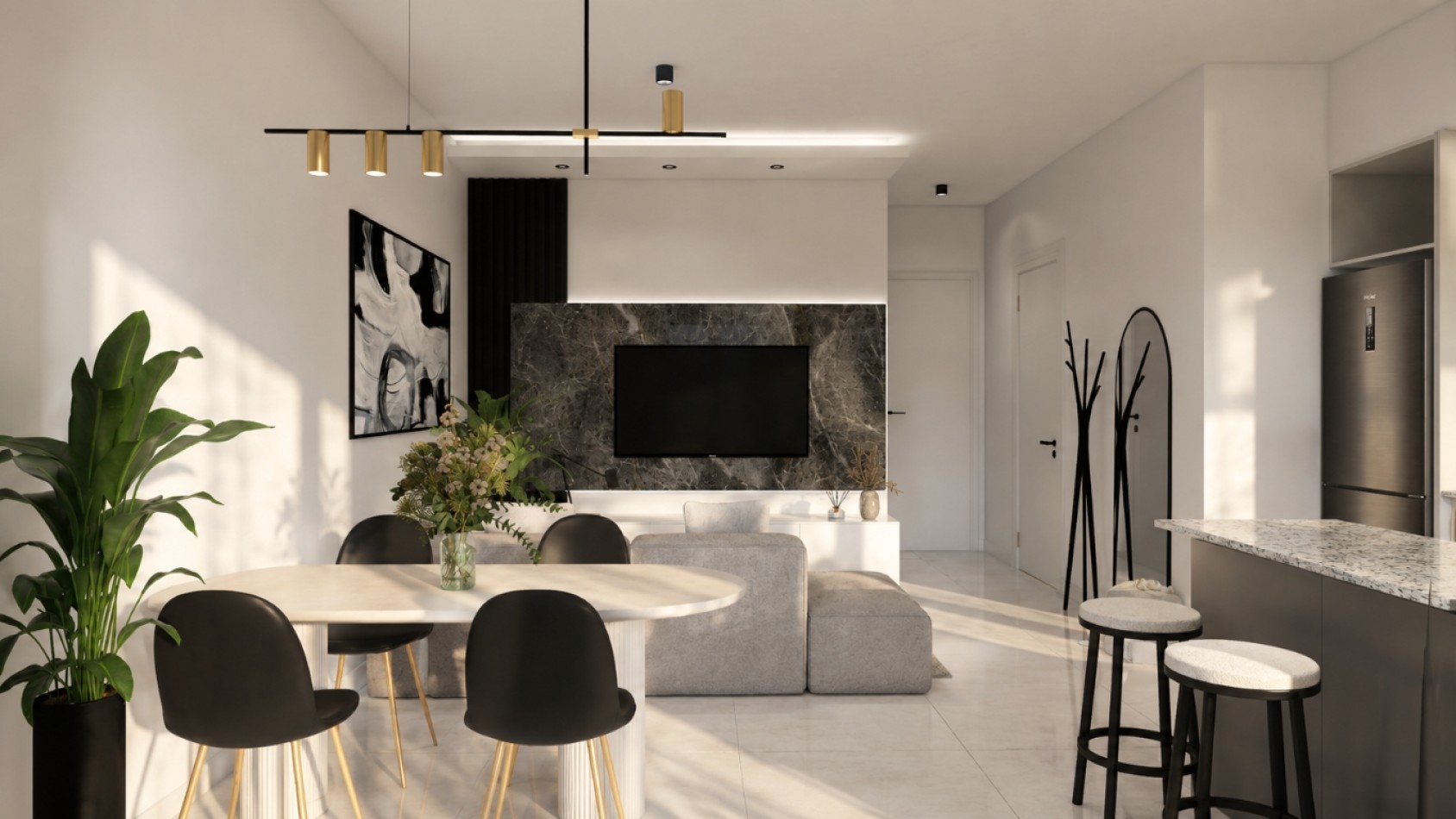 Gz - Departamento Dos Ambientes a Estrenar en Edificio Premium