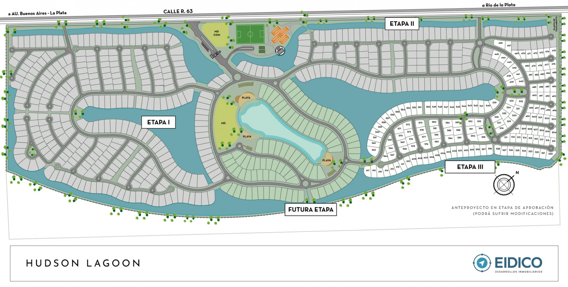 Av- Oportunidad de un lote en hudson lagoon de 796mts