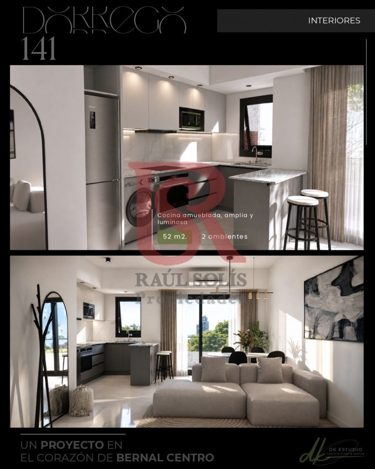 GZ- Departamentos dos ambientes a Estrenar en Edificio Premium 