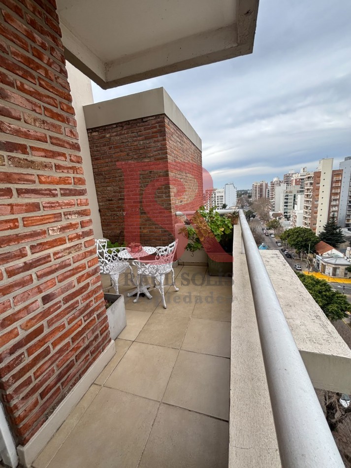 GZ- Departamento tres ambientes en altura con dos balcon Terraza