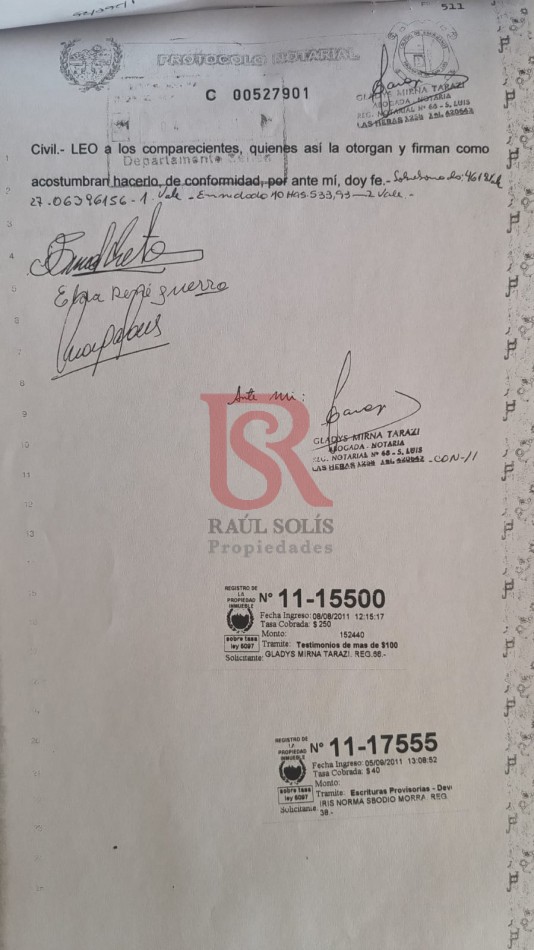 MS Campo de 10 Ha con vivienda de tres ambientes