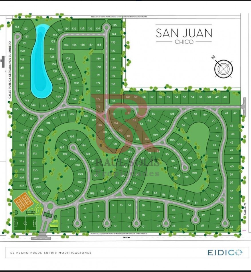 AM - Lote Frente al lago en venta San Juan Chico