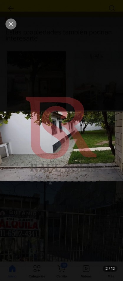 FV (BF) Ph 4 ambientes con patio en Quilmes Oeste 