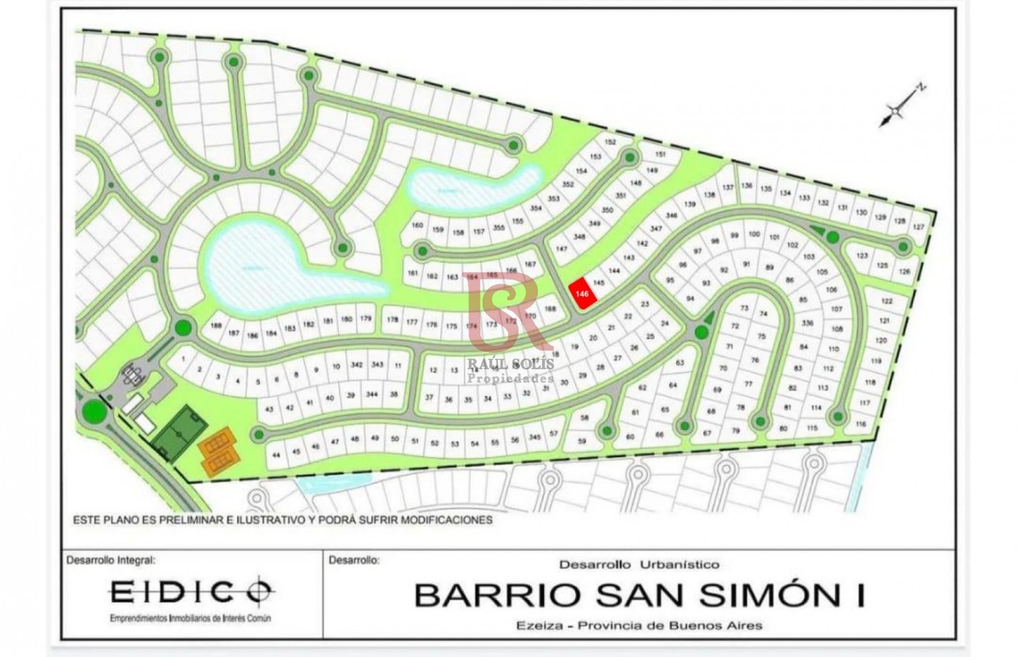 GV- Gran terreno en Canning. Barrio San Simon I