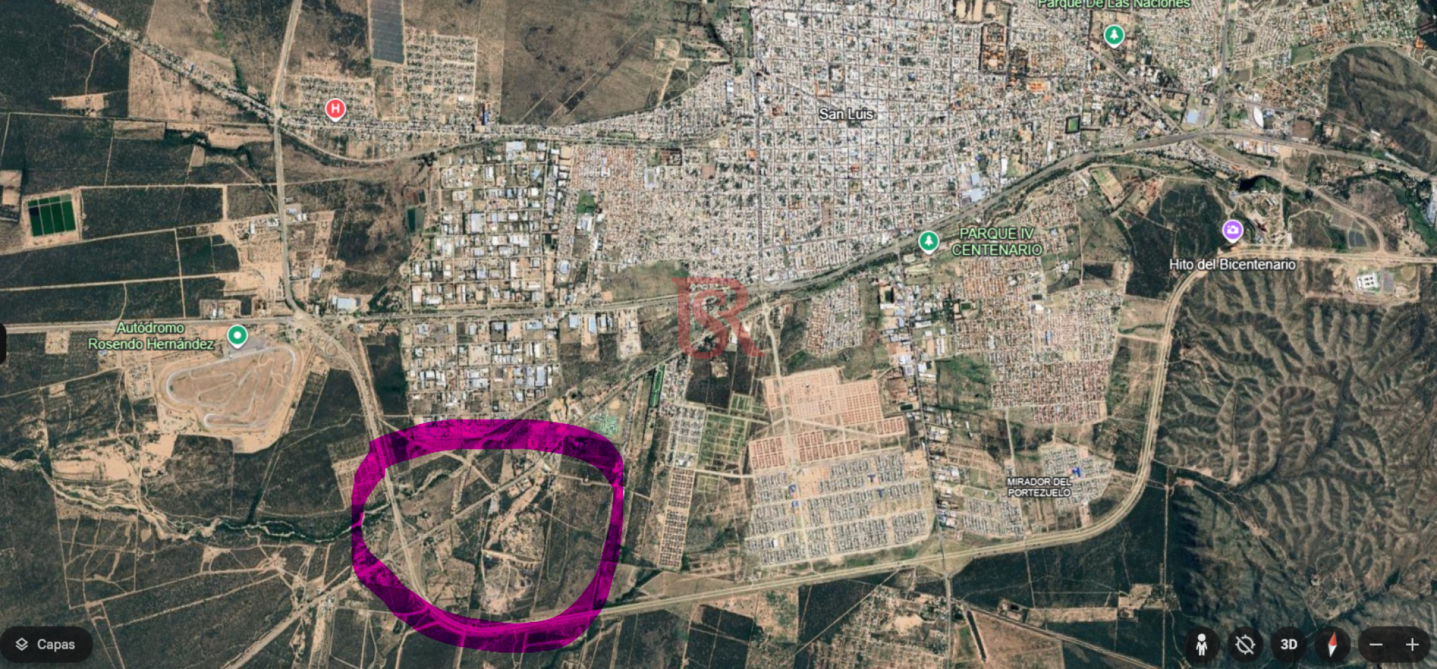 MS Campo de 10 Ha con vivienda de tres ambientes