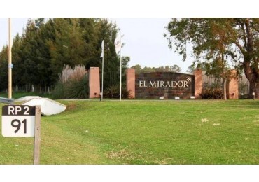 AZ. ESPECTACULAR LOTE EN B° "EL MIRADOR"  ANTICIPO Y CUOTAS!!