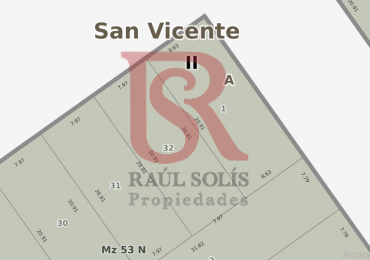 LG  Venta 2 terrenos juntos en San Vicente