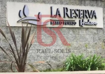 DN - Oportunidad!!!! Lote Central en venta en La Reserva de Hudson